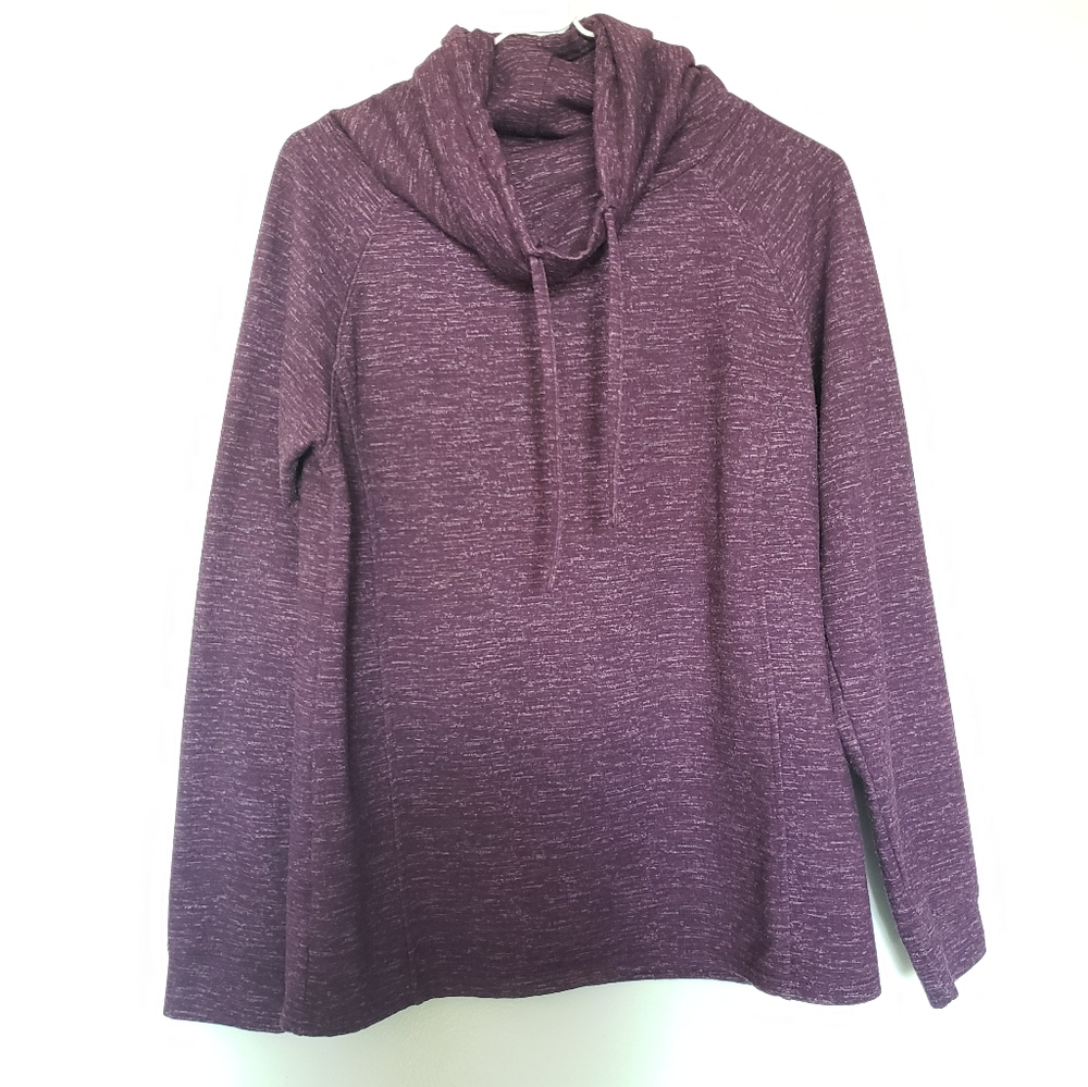 32 Degrees Purple Fleece Lined Heat Sweat Jacket